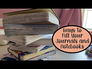 Ways to Fill Your Journals and Notebooks (With Examples)