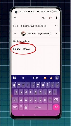 How to send Email from Mobile #email