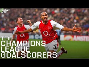 Top 10 Arsenal Champions League goalscorers | Henry, Van Persie, Walcott & more! | UCL