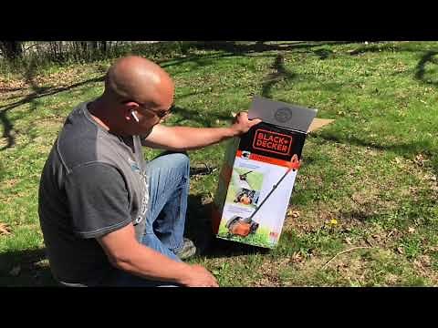 The BLACK+DECKER Landscape Edger and Trencher 12 Amp. 1st Impression!!!
