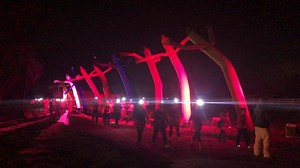 20K views | Share the wibble wobble love in our new Air Dancer Glow Zone. Find out more about the zones here https://glowinthepark.co.uk/pages/about-1 | Glow In The Park | Facebook