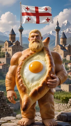 Legendary Georgian Food 🇬🇪 Khinkali , Ajaruli/Fenovani Khachapuri, Georgian wine, Mtsvadi, Churchkhela 😋 #საქართველო #georgia #travelling #food | TK International