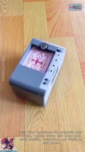 Automatic Card Dealing Machine Fast #video #viral #creative #technology