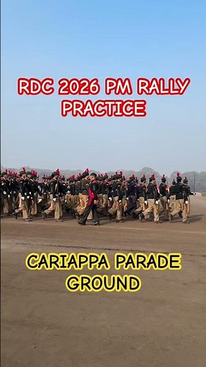RDC 2026 PM Rally | Cariappa Parade Ground Highlights 🇮🇳