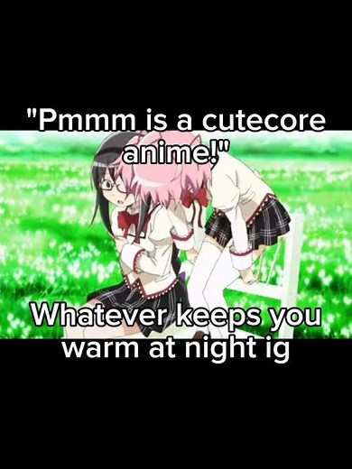 Yeah its definitely "cutecore" ... #shortsfeed #anime #madokamagica