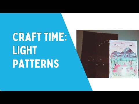 Light Patterns Craft Activity