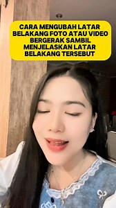 Cara Mengubah Latar Belakang Foto dan Video Sambil Bercerita Tentang Latar Belakang Di Video Tersebut, Seperti Bencana, Video Lainnya. How to Change the Background of Photos and Videos While Telling About the Background in the Video, Such as Disasters, Other Videos #tutorial #tipsandtricks #videofacebook | Minta Jernih Ndruru