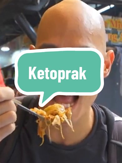 Abang Bule Kanada Coba Ketoprak: Street Food Indonesia