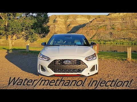 Burger Motorsports Water/Methanol injection install on 2019 Veloster Turbo w/JB4