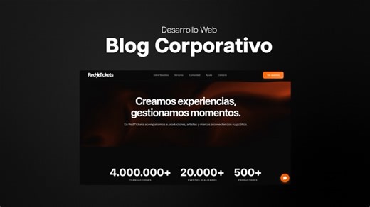 👩🏽‍💻 iara suster | Proyecto Integrador | Diseño Multimedia @diseno_ort Desarrollo de plataforma web para @redtickets.uy 🧡 Un blog autogestionable con gestor... | Instagram