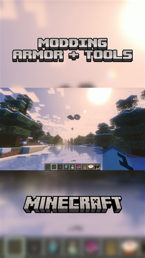 4YAY on Instagram: "Floating items are so boring 🛠️ #Minecraft #MinecraftMods #Armor #Modding"