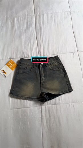 Stylish Retro Denim Shorts for Women