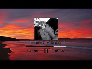 Wicked game X sunset beach waves.