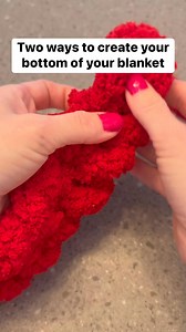 166K views · 1.6K reactions | Two different ways to create your foundational row in your chunky blankets. #chunkyblanket #chunkyknit #chunkyyarn #Stitch #handknitting #homemade | Heather McCloskey | Facebook