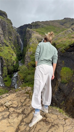 Glymur waterfall, Iceland #glymur #iceland #waterfall #icelandtravel #icelandtrip #icelandadventure
