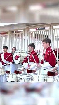Arkansas Razorback Drumline Fight Song #band #drumline