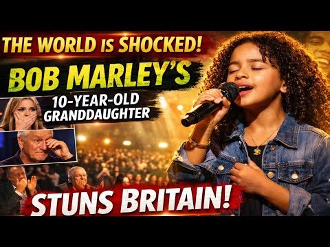 World Shocked! Bob Marley’s 10-Year-Old Granddaughter Roni Marley Stuns Britain with Pure Talent