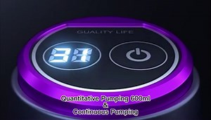 CHIVENIDO Water Dispenser for 5 Gallon Bottle, Double Button Water Bottle Pump, Large Capacity USB Charging 5 Gallon Water Dispenser, Portable Drinking Water Pump for Universal 2-5 Gallon Bottle