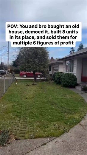 Infill development in Portland OR🤩 #buildup I’ve built over 240 units in the last 5 years and I’ve started teaching people how to do the same. Comment “7step” to receive my FREE pdf on how to build a home in 7 steps DM me ‘1-1’ to work with us to build your first home! #explore #build #realestate #newconstruction #development | Ruben The Builder