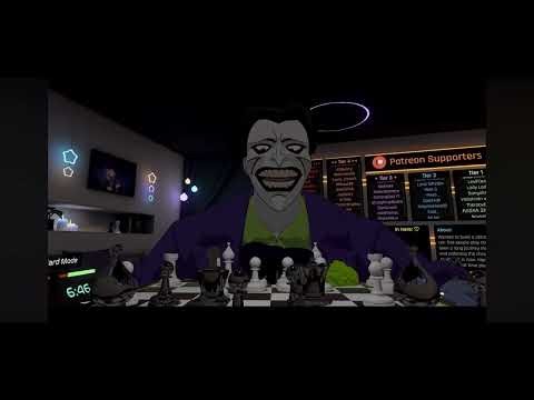 Batman plays chess against joker and kills his pawn and knight, the joker did not like that.