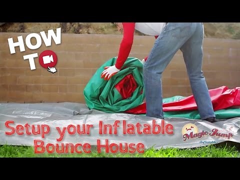 How To Setup your Commercial Inflatable: HOW TO | Magic Jump, Inc.