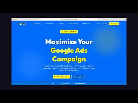 Google Ads Campaigns That Drive Real Results | IRPR.AGENCY