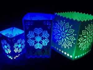 Bluefruit Luminary Lanterns with Capacitive Touch