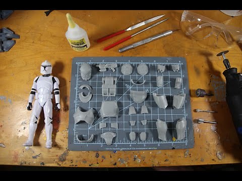 Assembly Tutorial - skylu3ddesigns Custom 3D printed Clone Commando Kit Star Wars: The Black Series