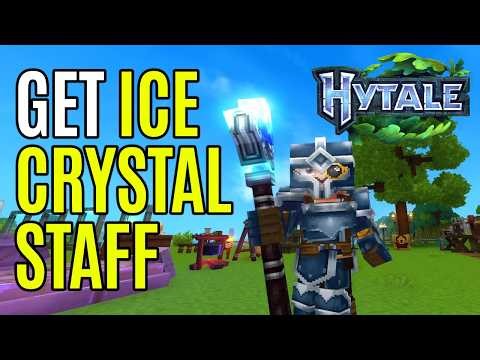 How to Get & Use Ice Crystal Staff in Hytale [Full Guide]