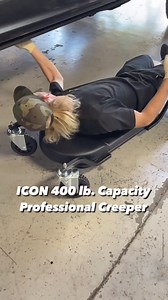 38K views · 3.3K reactions | Shop the ICON 43" Professional Creeper, available now. Whatever you do, do it for less. | Harbor Freight | Facebook