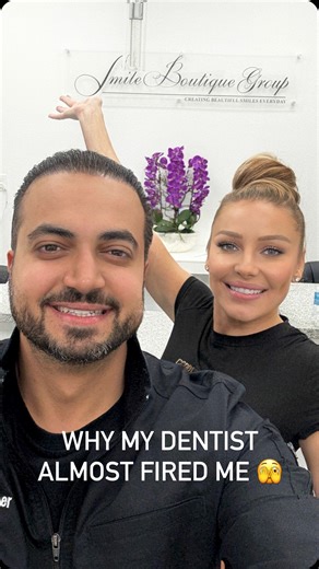 My dentist almost fired me as a patient 沈 thank you @drdanshaer for giving me my smile back! I will always listen to you from now on, I promise! #BestDentistEver #losangelesdentist | Anya Benton | Facebook