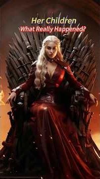 What happened to Rhaenyra’s children?#fpy#foryou#houseofthedragon