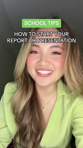 Effective Strategies for Starting Your Report or Presentation