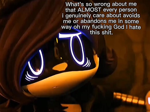keyword ALMOST cuz my lover and like three of my friends are the only people atp I can rely on it's so pathetic why am I so pathetic broo uurrggghh so tired of people happily avoiding me until it's convenient for them and they have nobody else to hang out with. #uzidoorman #murderdrone #vent #murderdronesedit