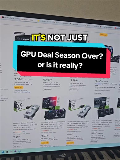 GPUs are hard to find at reasonable prices, and even Microcenter can't save you anymore since they're out of stock. Between Amazon, Best Buy, and Newegg, it's very difficult to know where the best GPU deals are, which is why you should use a tracker like GPU Sniper to simplify everything. Good luck finding your next GPU! #gpu #nvidia #rtx5070 #pcbuild #techtok