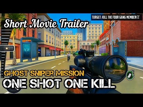 Ghost shooting: Ghost Sniper Mission 2025 – One Shot One Kill I sniper headshot slowmo