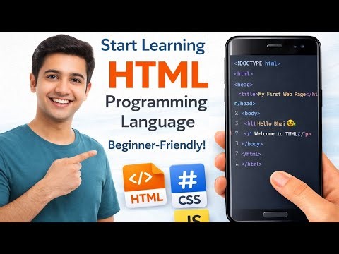 ✅Html programming language start 🎯ll basic beginners friendly.