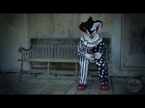 Sitting Scare Clown - Spirit Halloween