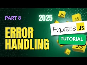 Error Handling in Express.js | Tutorial Episode 8: Middleware & Node.js Best Practices