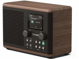 Pure DAB  Radio Classic H4 Walnuss/Schwarz - BRACK.CH