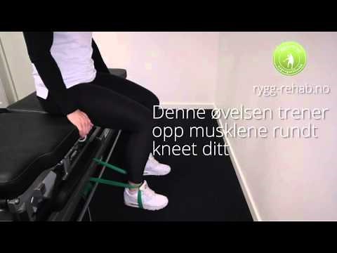 KNE: Styrkeøvelse for knestabilitet