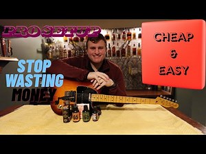 How To Set Up A Guitar Like A Pro! | Cheap & Easy | Guide