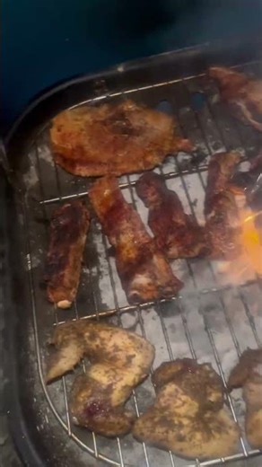 Putting this thermometer to use! #bbq #grilltime #outdoorcooking #food #grilling