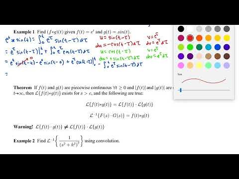 4.4 Derivatives, Integrals, and Products of Transforms
