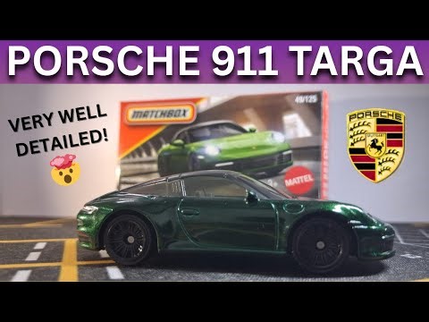 This Matchbox Porsche 911 Targa Is INSANELY Detailed 😱 | Diecast Unboxing