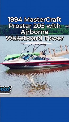 1994 MasterCraft Prostar 205 with Airborne Wakeboard Tower
