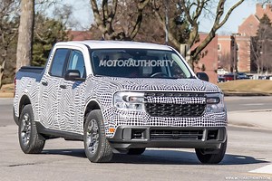 2022 Ford Maverick spy shots: Compact pickup on the way