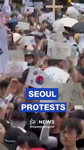 Protesters shut down streets in Seoul over election dispute