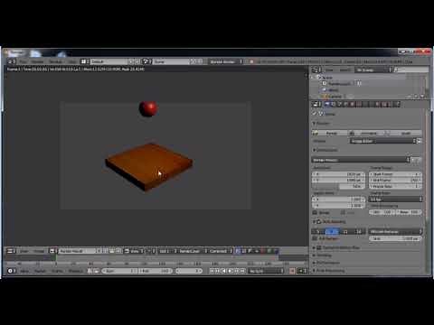How to create Bouncing Ball Animation using Blender Tool with simple steps