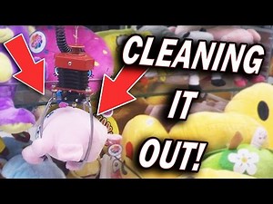 Winning EVERY Prize In The Claw Machine! | Arcade Games